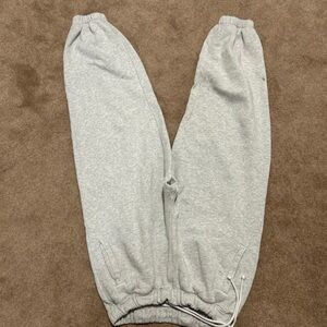 Light Grey Abercrombie sweatpants great condition other than small mark as shown